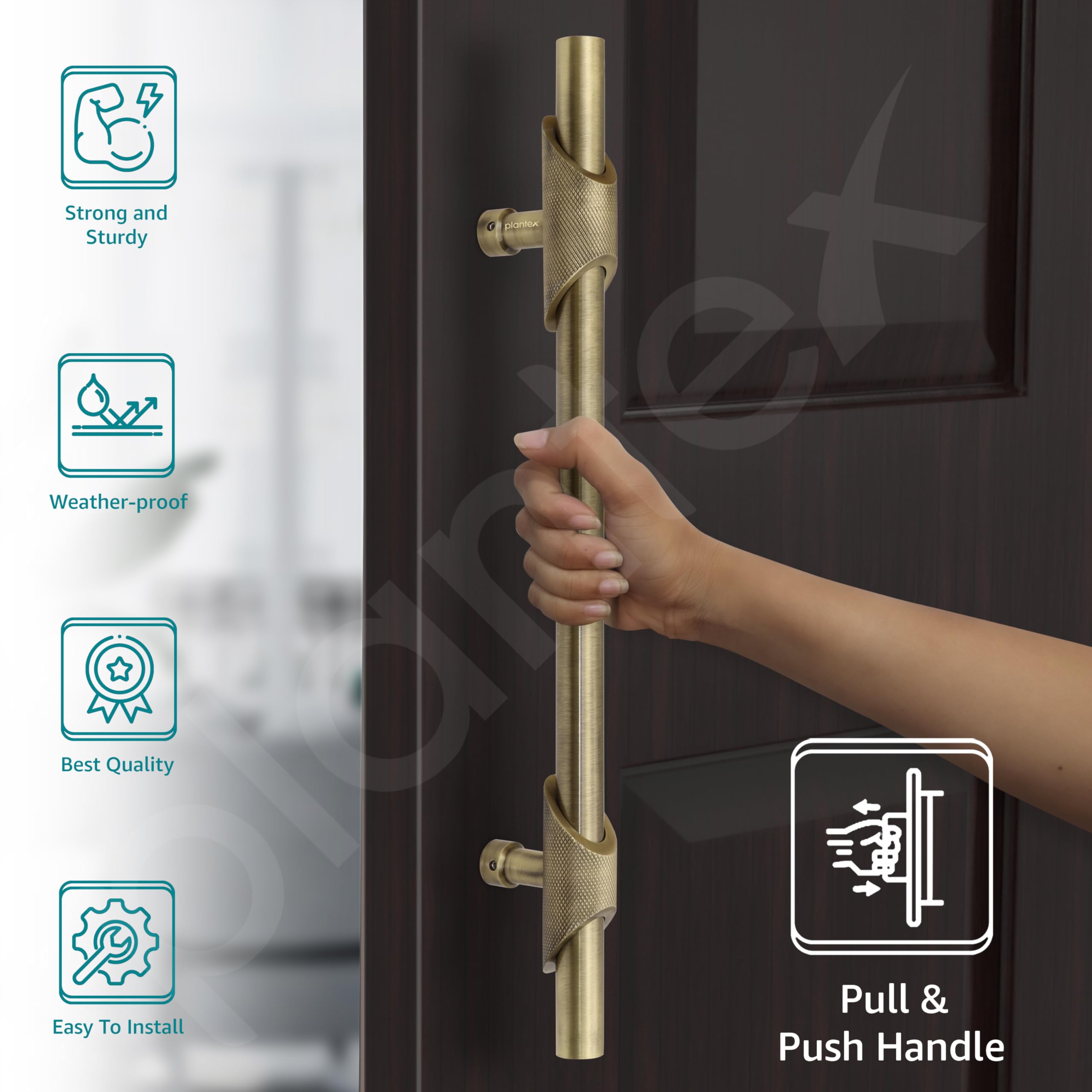 ㊙️ H Plantex Heavy Duty Main Door Handle/18 Inch Door Handle for Main